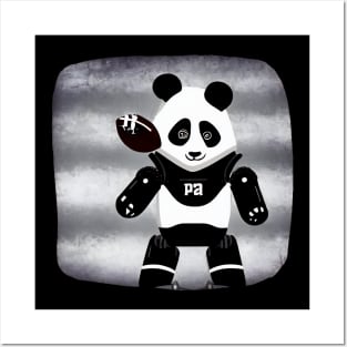 VHS Robot Panda Nfl Posters and Art